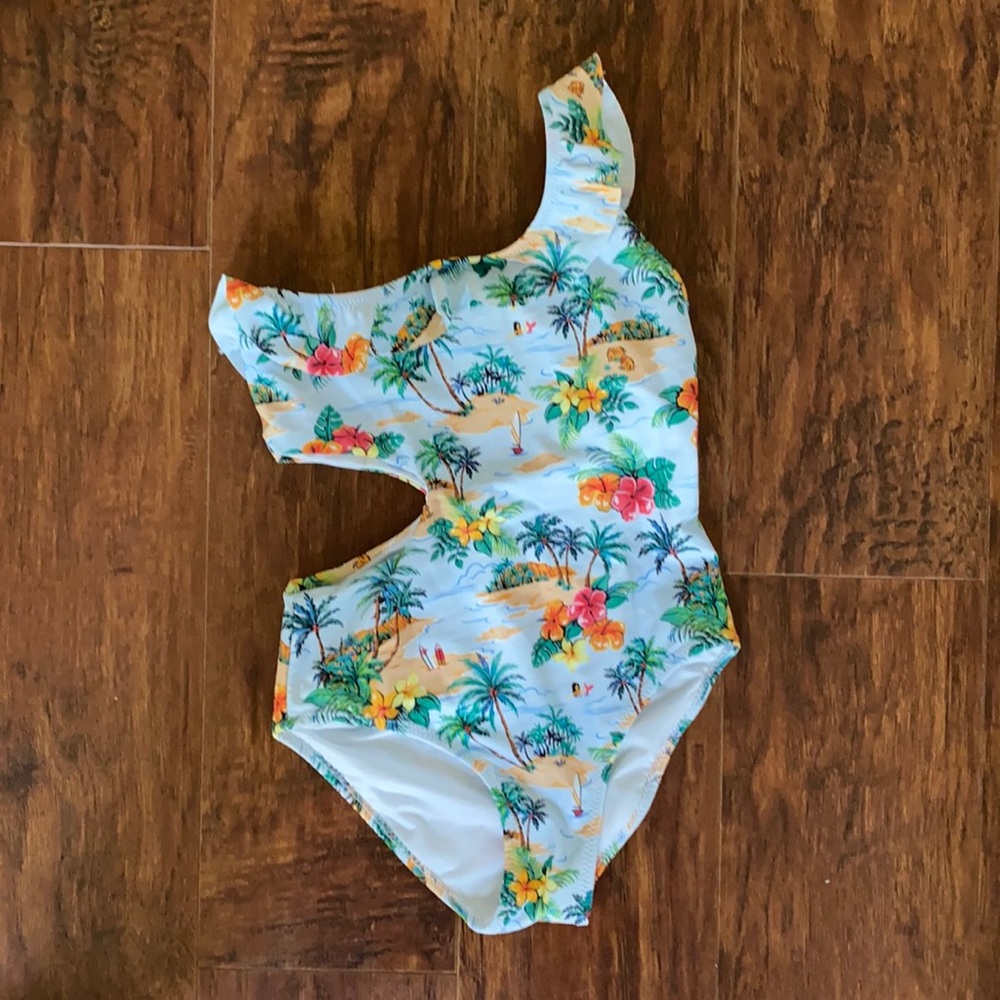Zara girls one piece swimsuit